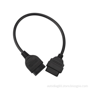 for Nissan 14pin to OBD2 Connector 14 Pin to 16 Pin OBD2 Adapter